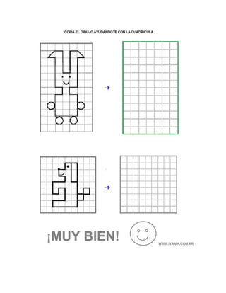 Dibujos en cuadrícula 2