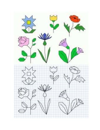 Dibujos en cuadrícula 2