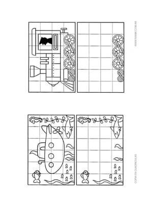 Dibujos en cuadrícula 2