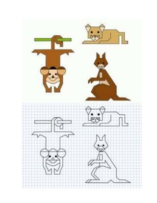 Dibujos en cuadrícula 2