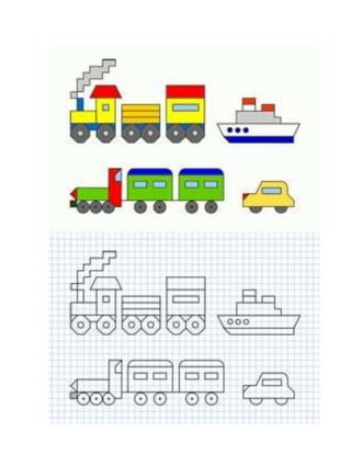 Dibujos en cuadrícula 2