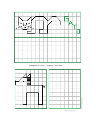 Dibujos en cuadrícula 2