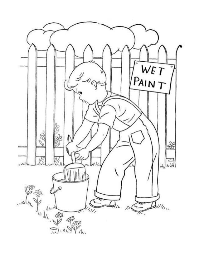 dibujos tom sawyer