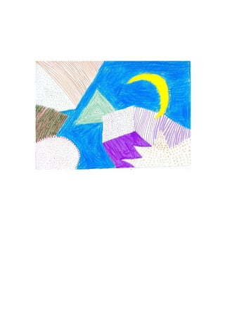 Dibujos tres colores Plástica. 