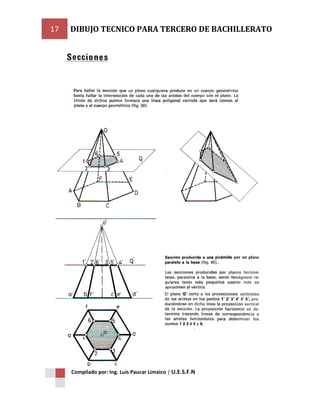 17

DIBUJO TECNICO PARA TERCERO DE BACHILLERATO

Compilado por: Ing. Luis Paucar Limaico | U.E.S.F.N

 