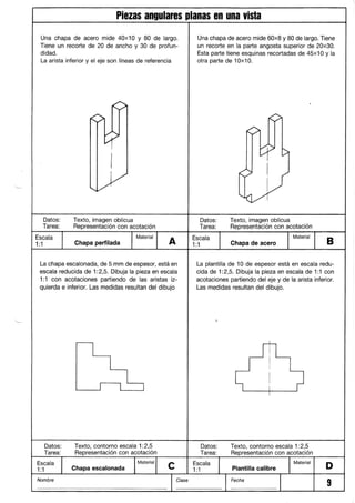 Dibujo técnico metal 1