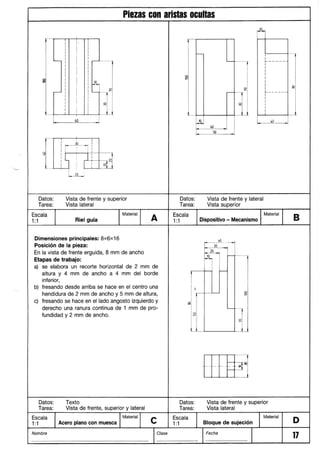 Dibujo técnico metal 1