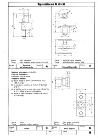 Dibujo técnico metal 1