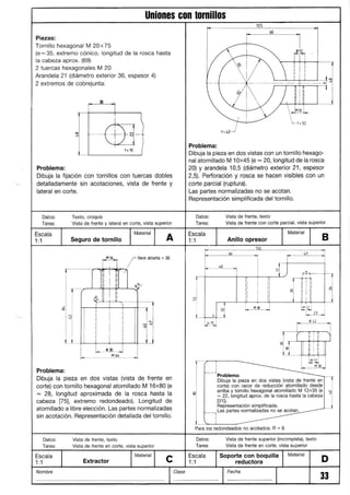 Dibujo técnico metal 1