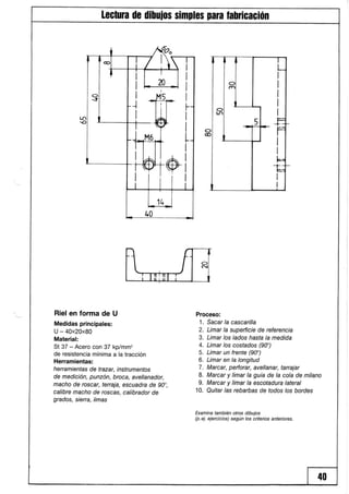 Dibujo técnico metal 1