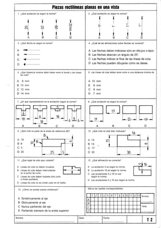 Dibujo técnico metal 1