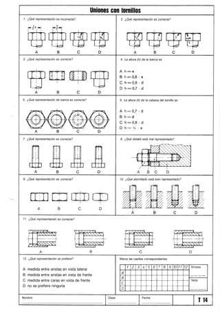 Dibujo técnico metal 1