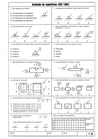Dibujo técnico metal 1