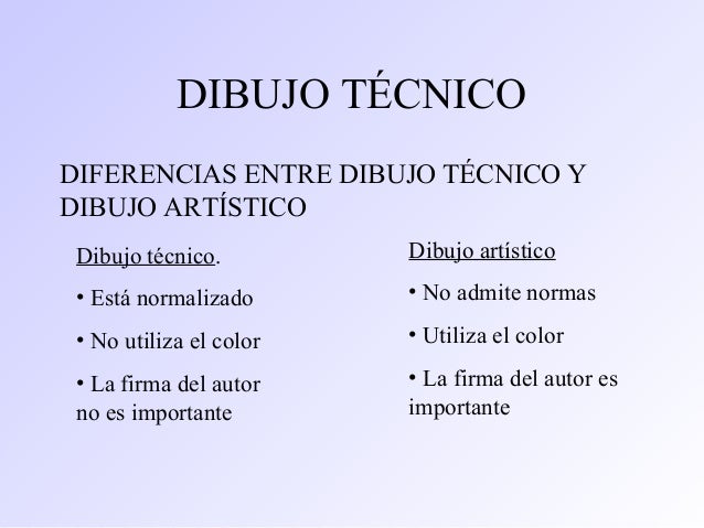 Dibujo tecnico
