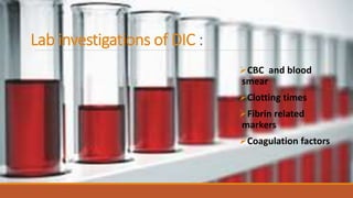 disseminated intravascular coagulation | PPTX