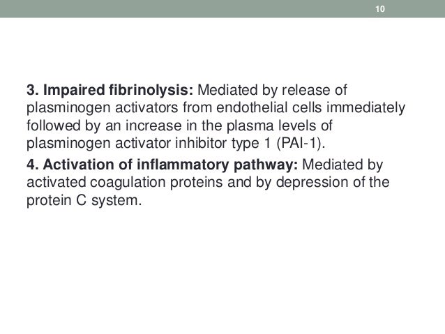 Disseminated Intravascular Coagulation