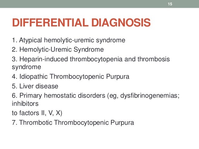 Disseminated Intravascular Coagulation