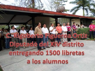 Dic 3  homenaje entrega de libretas