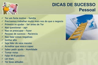 Gostamos de ajudar pessoas e ensinar