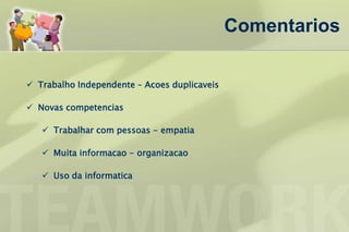 Qualidade dos servicos e produtos