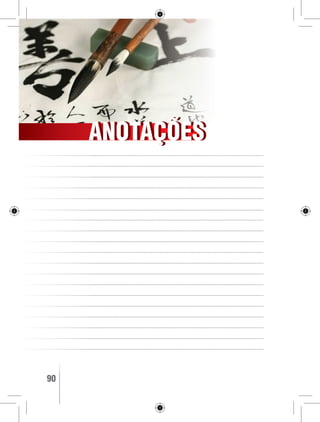 AANNOOTTAAÇÇÕÕEESS 
90 GUIA DE VIAGEM 
 
