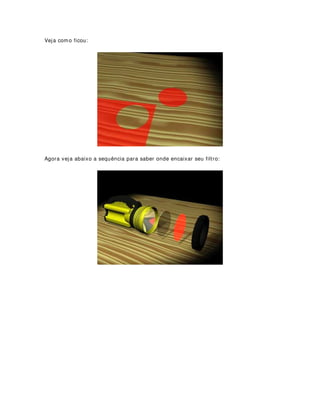 Sempre que utilizarmos equipamentos plano-convexo ou fresnel para esses efeitos,
devemos retirar a lente, pois dessa forma as imagens projetadas serão mais reais:
 