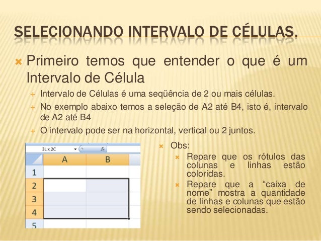 Dicas de planilha Parte 2 - Selecionando