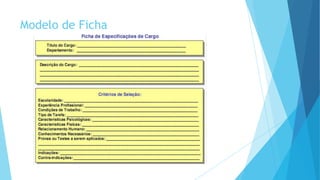 Modelo de Ficha
 