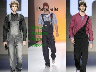 Para ele  Básico Trabalho Festa esporte 