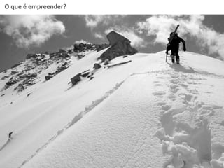 O que é empreender?
 