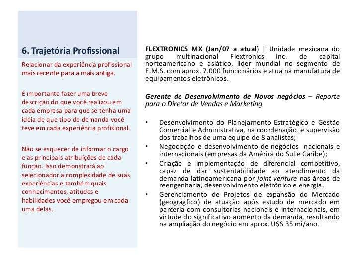 Elaborar carta de apresentacao
