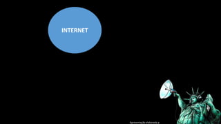 Apresentação elaborada pela professora Fernanda Brum Lopes -Geografia 
INTERNET  