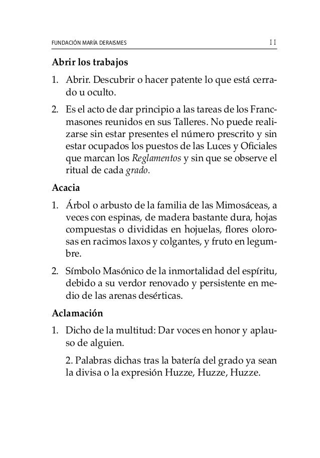 Diccionario Basico De La Masoneria - 