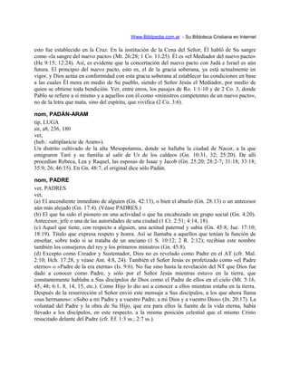 Diccionario bíblico expositivo