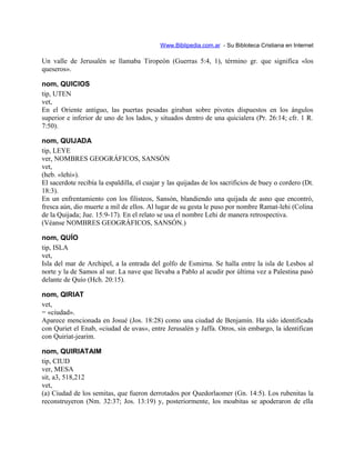 Diccionario bíblico expositivo