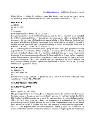 Diccionario bíblico expositivo