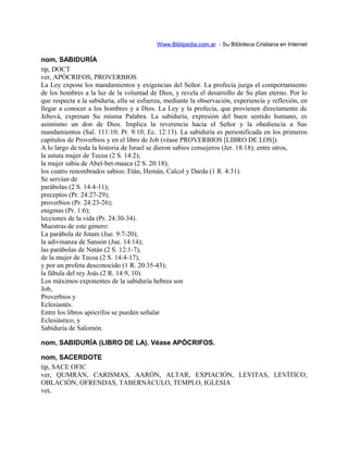 Diccionario bíblico expositivo