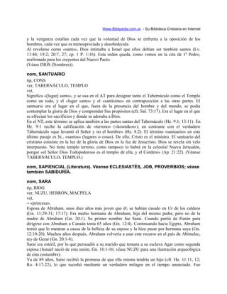 Diccionario bíblico expositivo