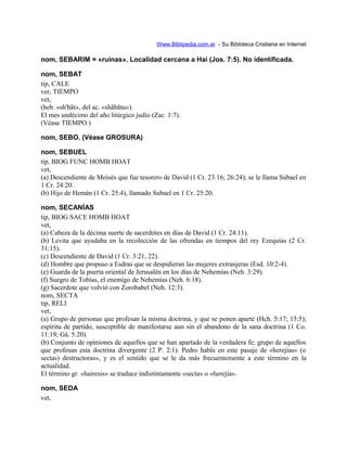 Diccionario bíblico expositivo