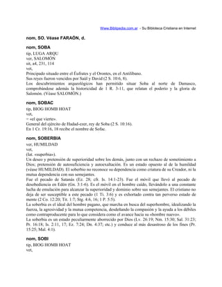 Diccionario bíblico expositivo