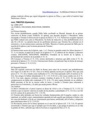 Diccionario bíblico expositivo