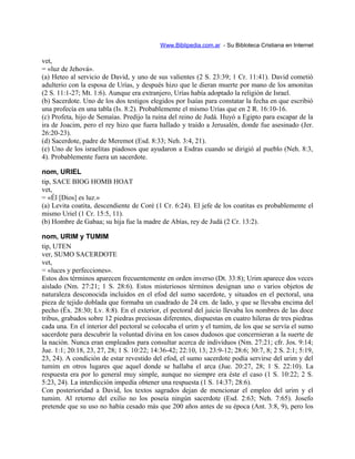 Diccionario bíblico expositivo