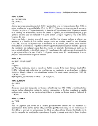 Diccionario bíblico expositivo