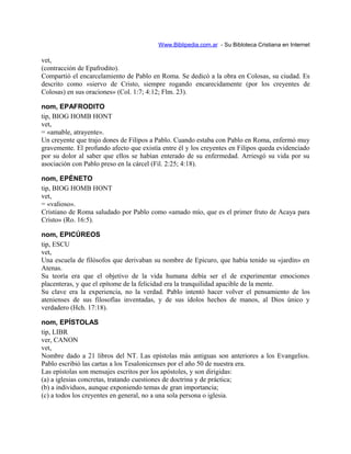 Diccionario bíblico expositivo