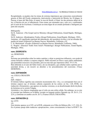 Diccionario bíblico expositivo