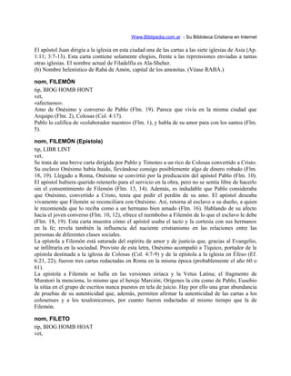 Diccionario bíblico expositivo