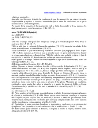 Diccionario bíblico expositivo