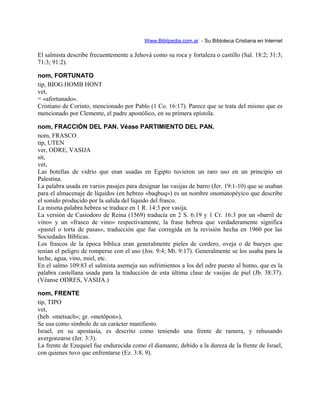 Diccionario bíblico expositivo