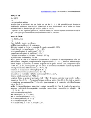 Diccionario bíblico expositivo