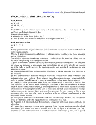 Diccionario bíblico expositivo